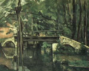 Paul Cezanne The Bridge at Maincy,near Melun